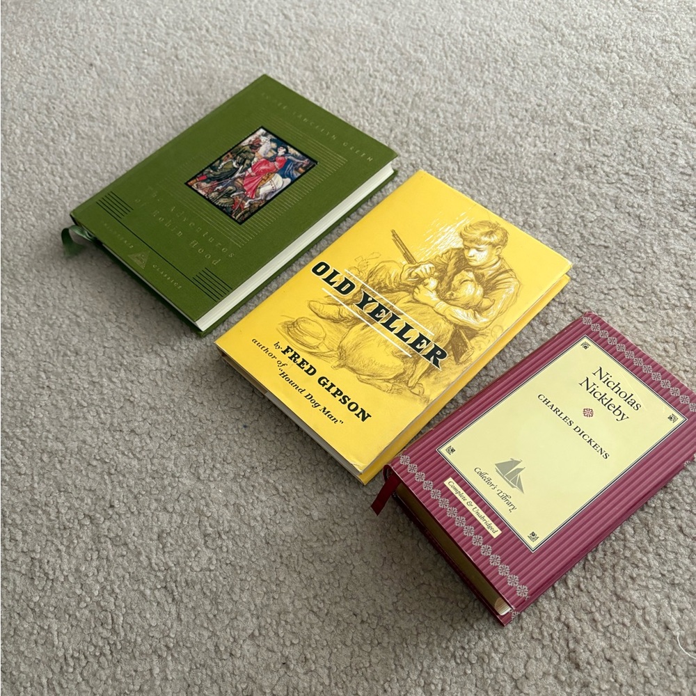 Set of Three Classic Novels
